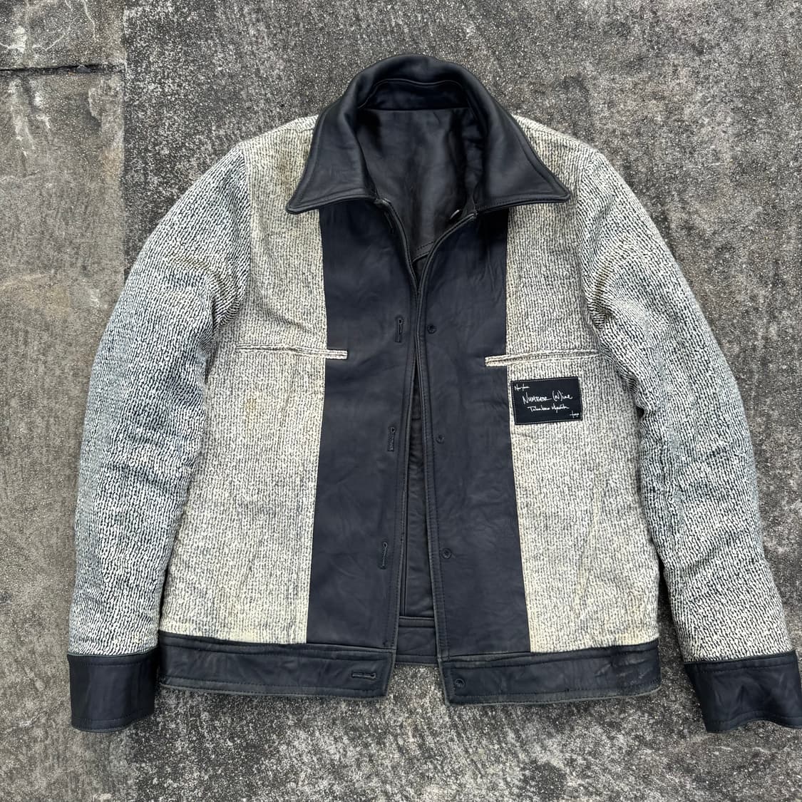 [M] 07aw Number Nine 넘버나인 웨스턴 레더 자켓 상품이미지4