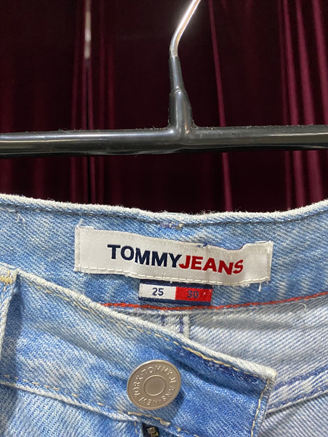 TOMMY JEANS damage denim wide pants 상품이미지4