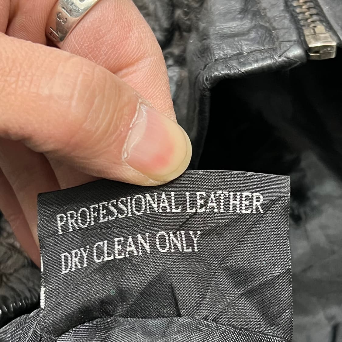  레가시 리얼레더 스티치 봄버 자켓 y14990 상품이미지8