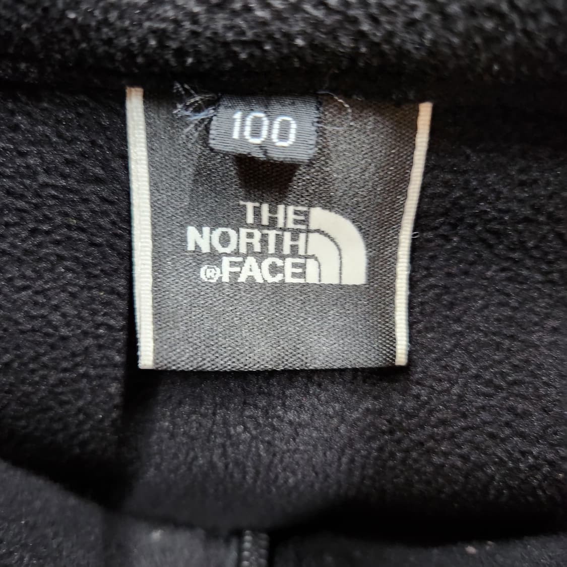 노스페이스 로고 후리스 집업 XL 상품이미지5