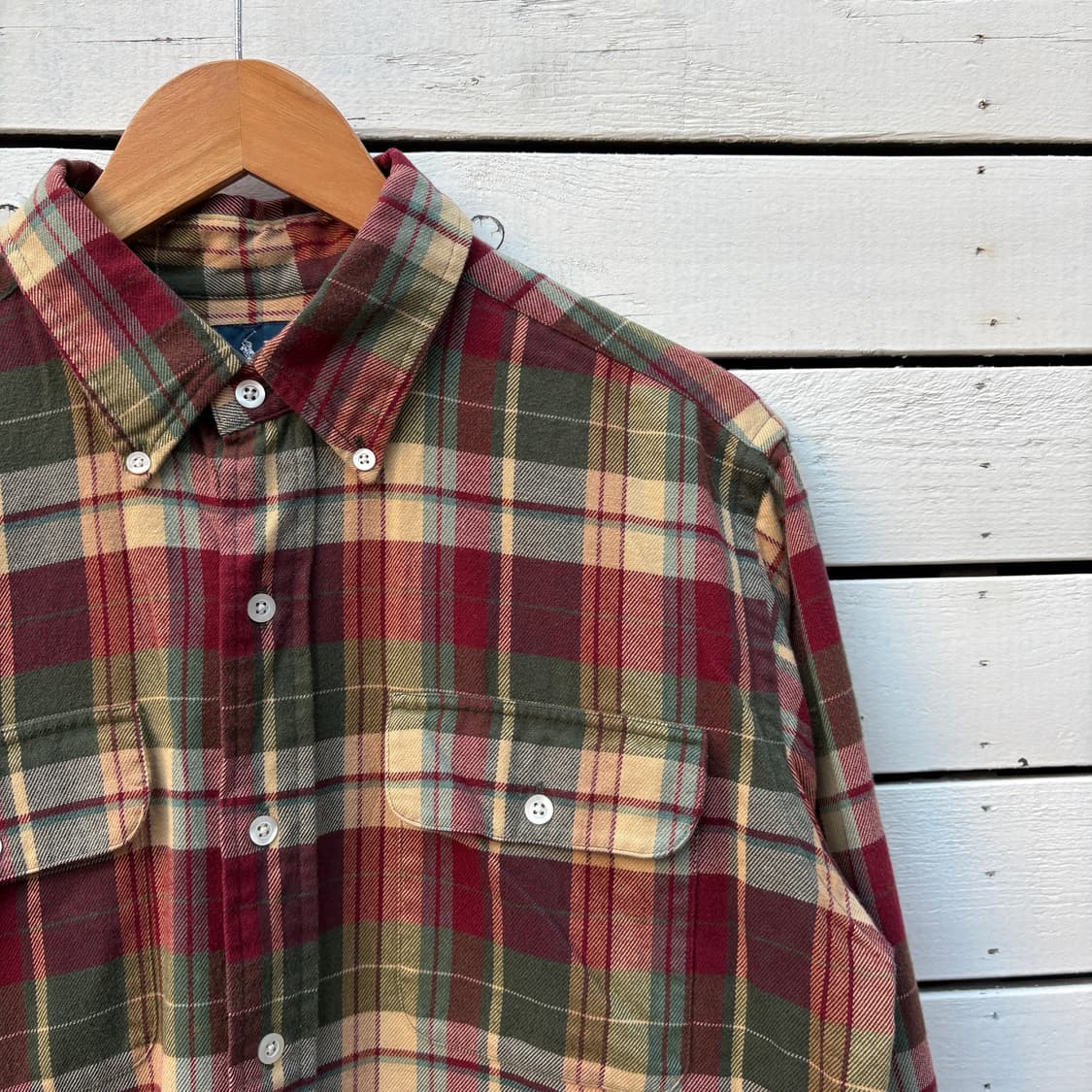 Polo 폴로 체크 셔츠 상품이미지3