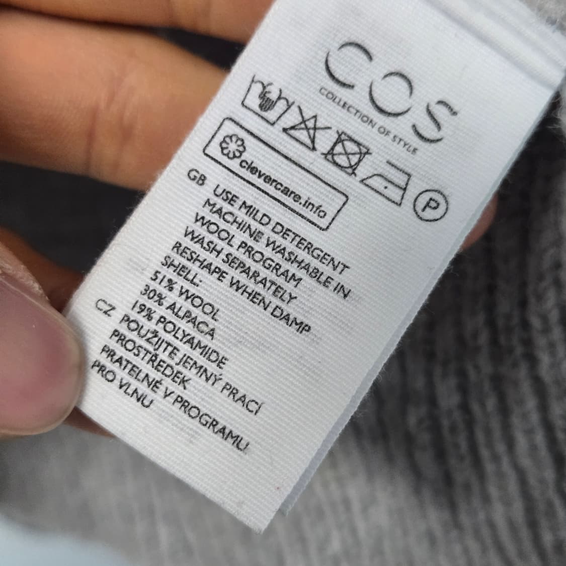 코스 알파카 니트 / 여성 니트 / 여자 니트  상품이미지5