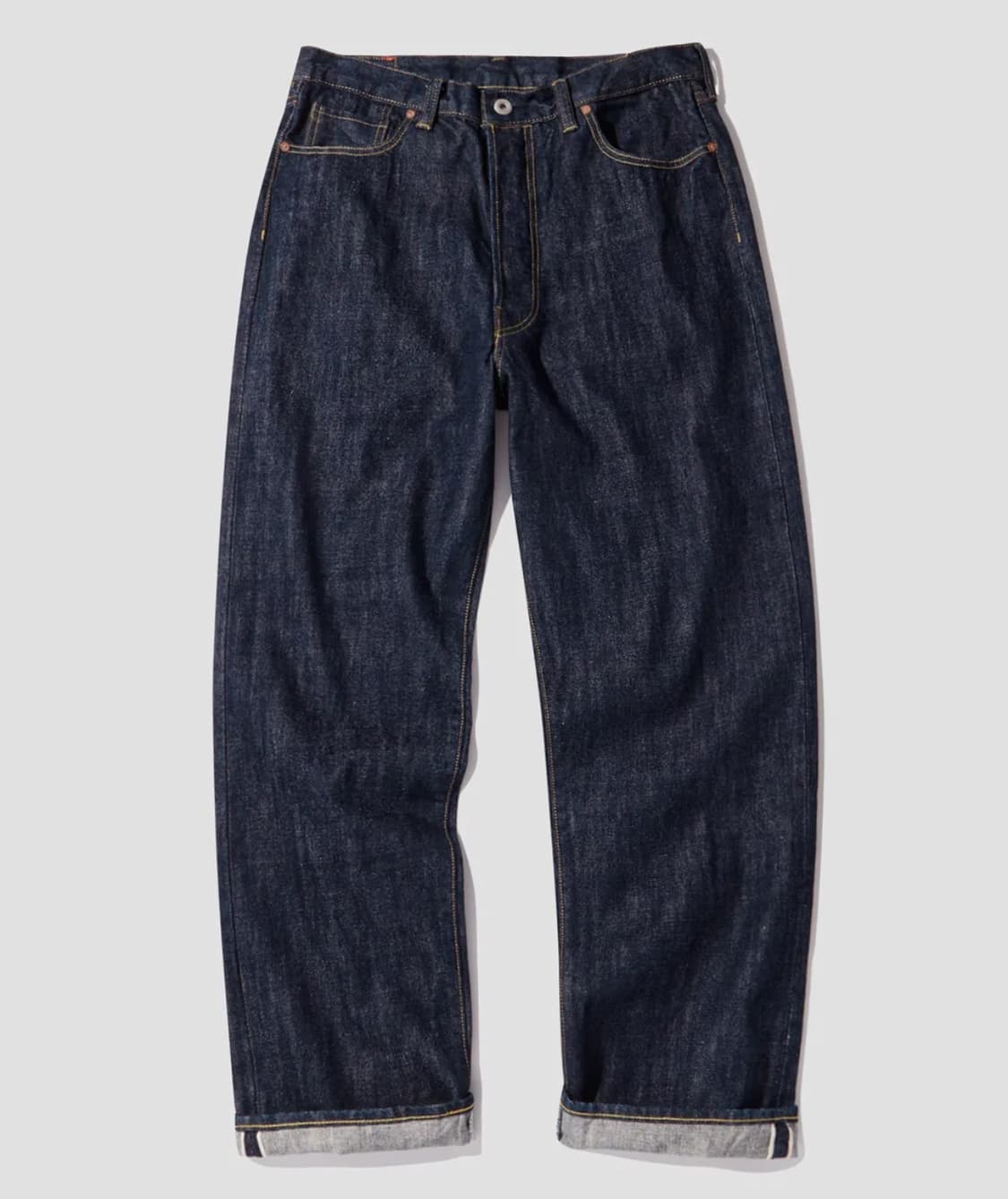 아웃스탠딩 x MUT lab WWII Selvedge 데님 팬츠 인디고M 상품이미지3