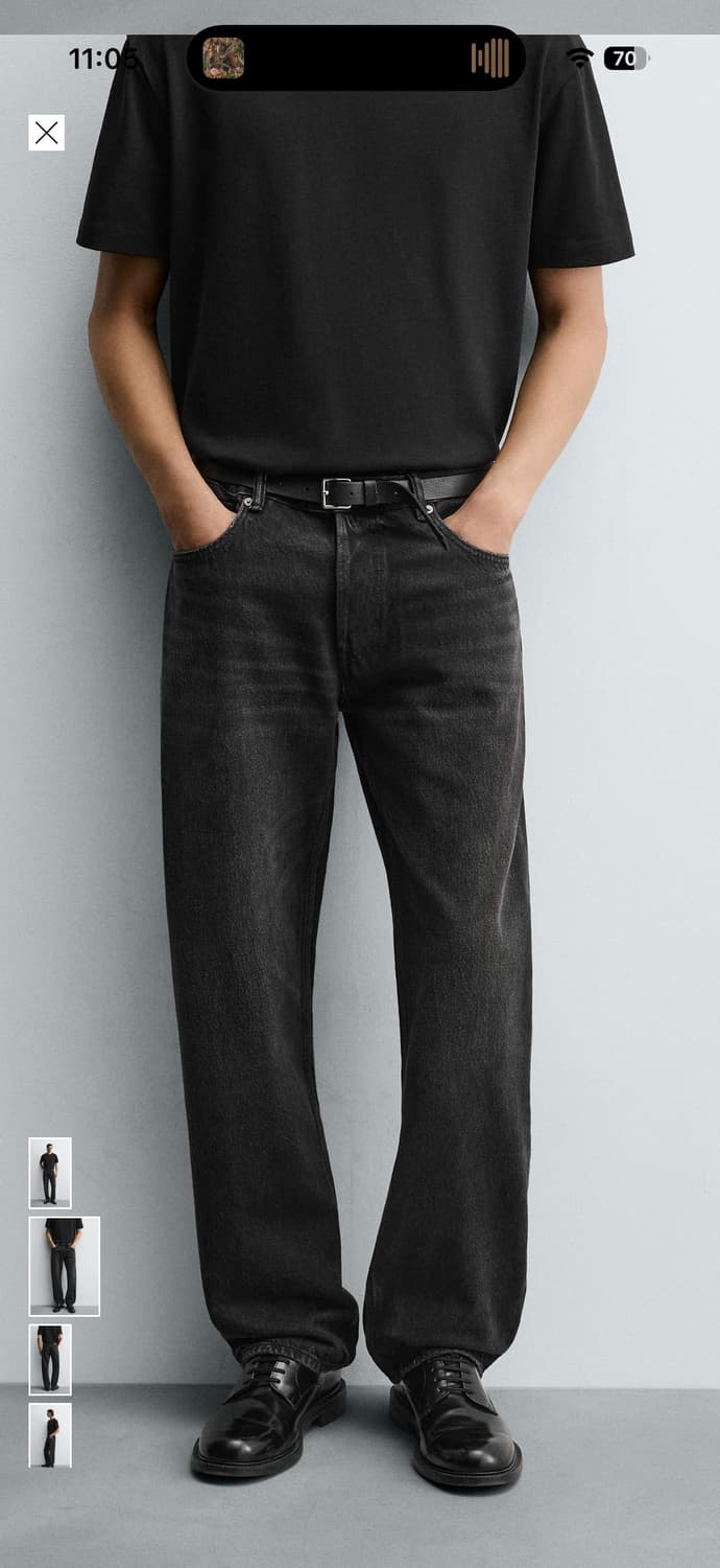 자라 스트레이트 진 34인치 상품이미지1