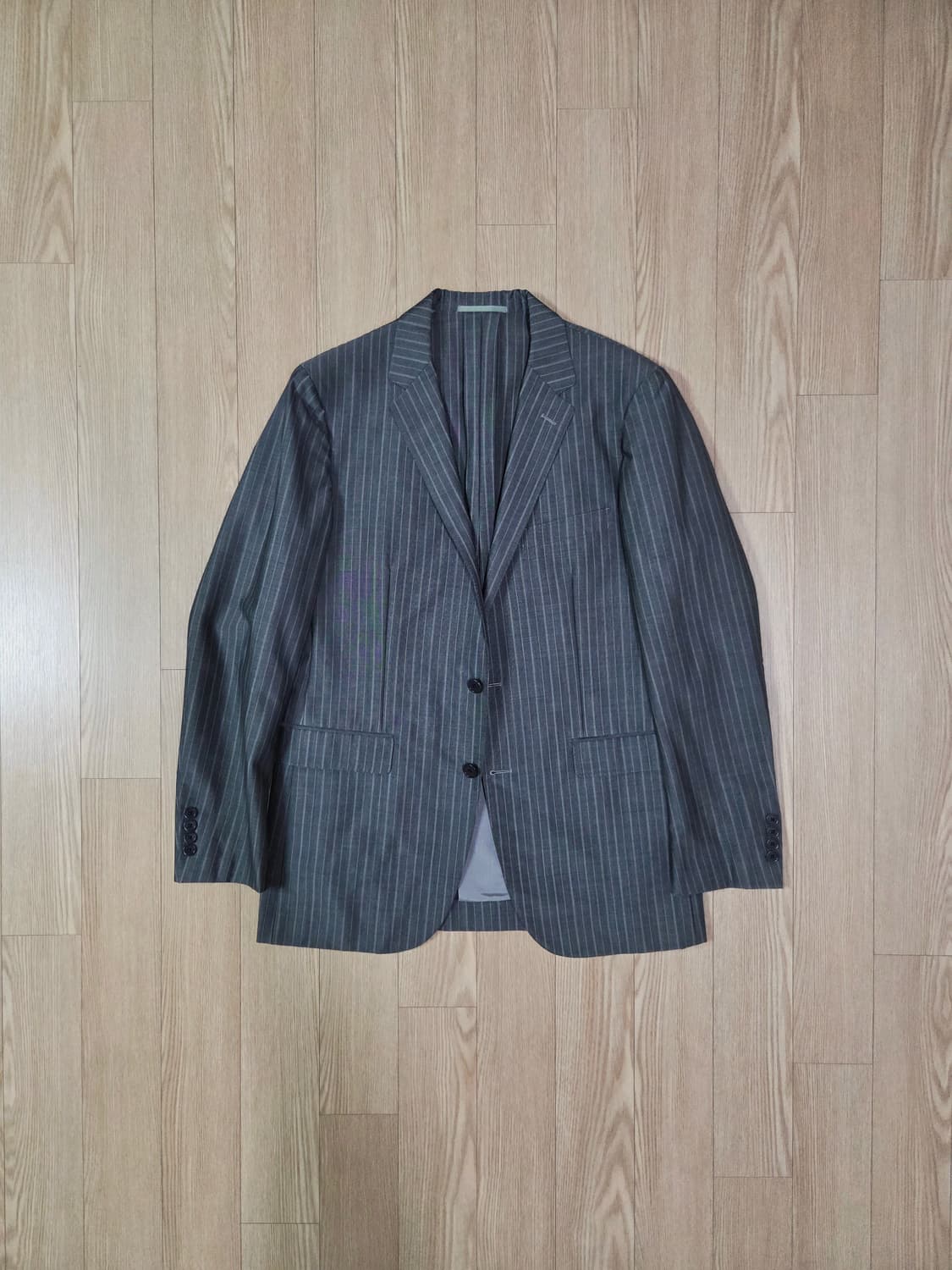 유나이티드 애로우즈 도쿄 라이트 그레이 모헤어 블레이져 상품이미지1