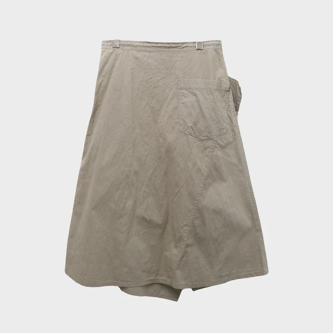 Y'S 요지 야마모토 언발 코튼 스커트 65080 상품이미지2