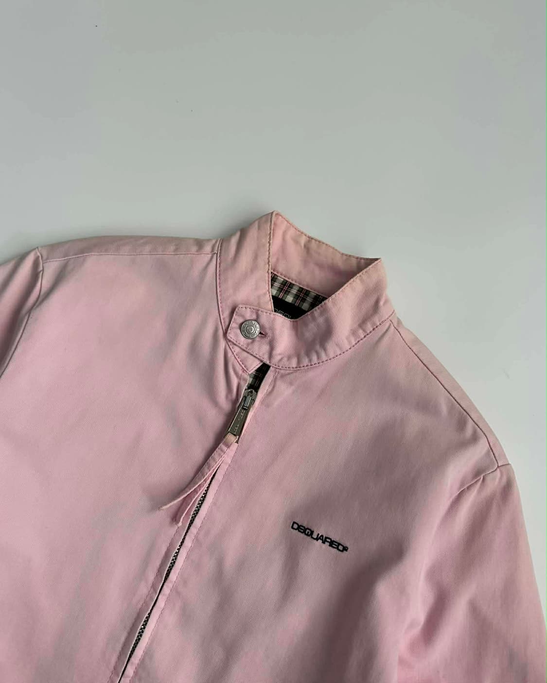 [42]DSQUARED2 디스퀘어드2 핑크 헤링턴 집업 자켓 코튼 상품이미지6