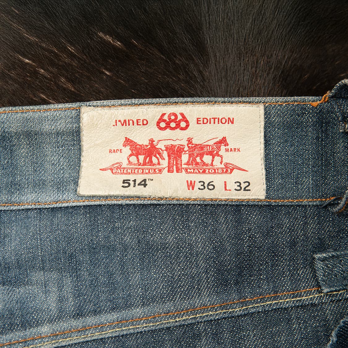 [36] 00s 리바이스 x 686 콜라보레이션 스노우보드 데님팬츠  상품이미지6