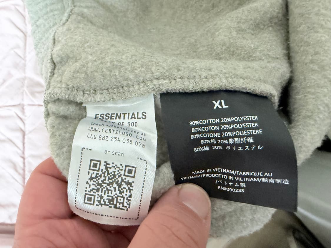 ESSENTIALS FEAR OF GOD NBA 반바지 (그레이) 상품이미지6