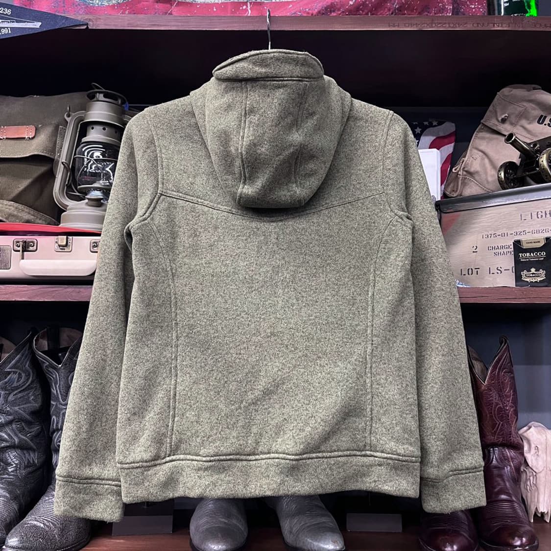 파타고니아 퀼팅 라이닝 플리스 후디 집업 자켓 상품이미지2