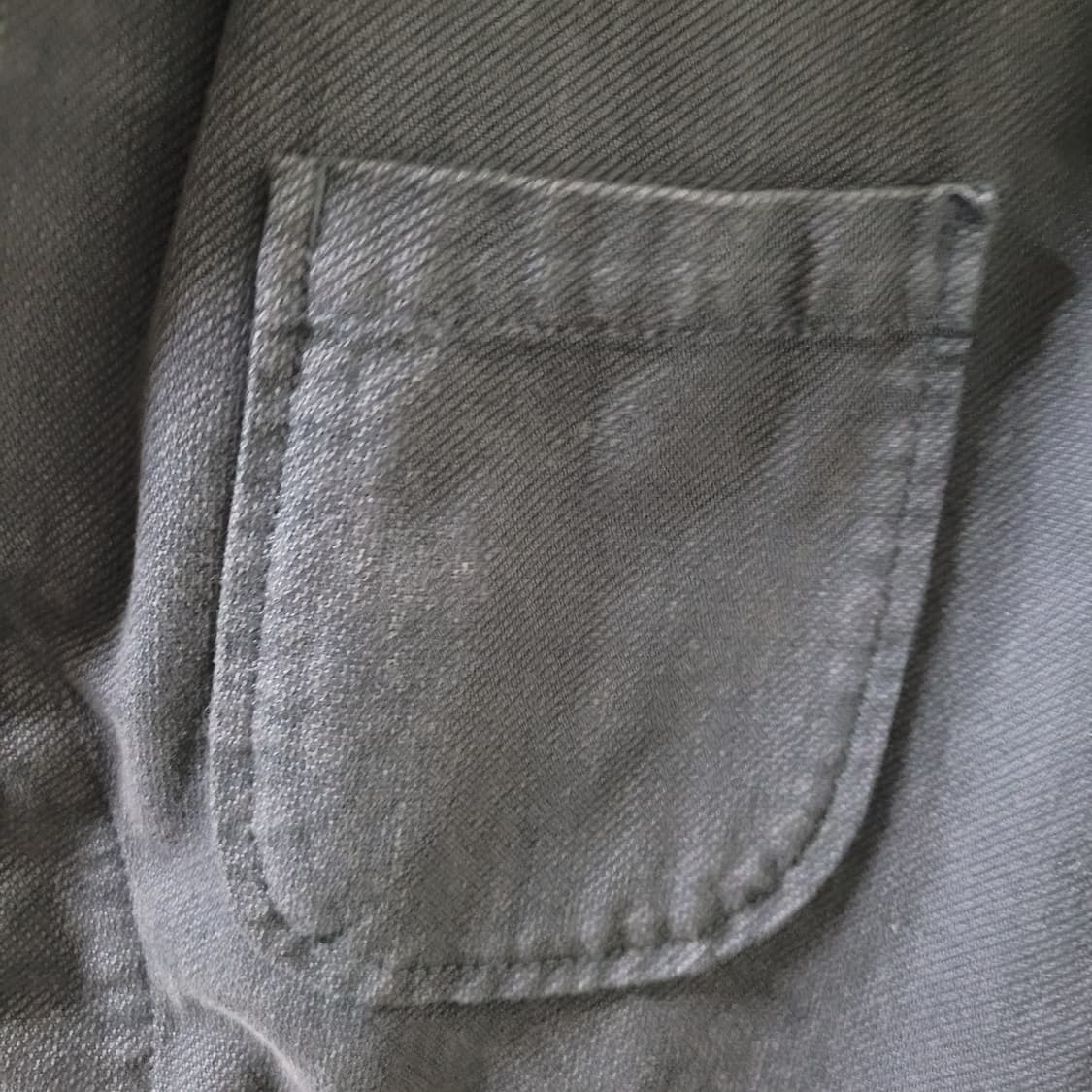 울리치 네이비 면 혼방 자켓 M 사이즈 상품이미지4