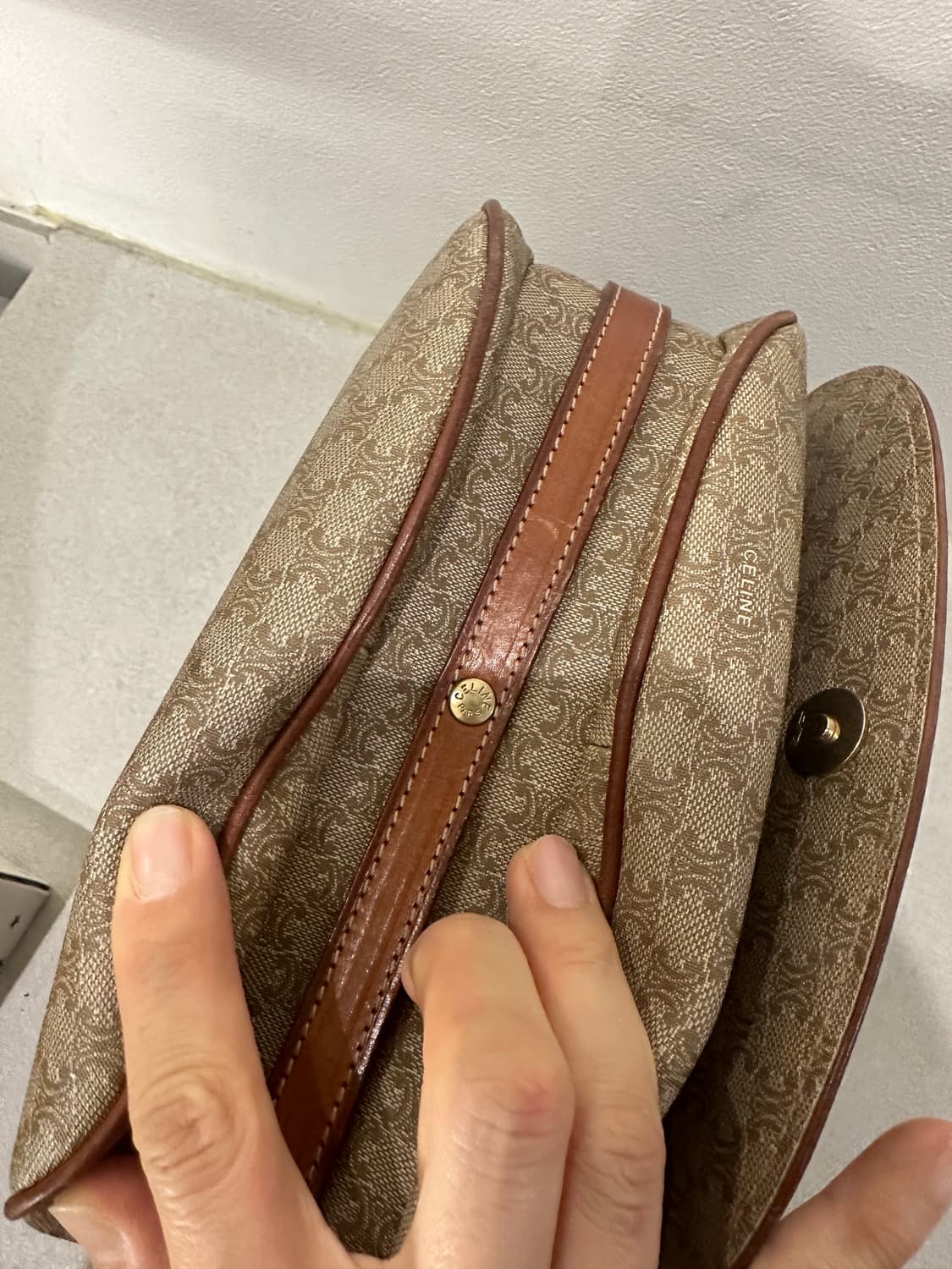 정품 빈티지 셀린느 트리오페 숄더백, 크로스백 상품이미지7