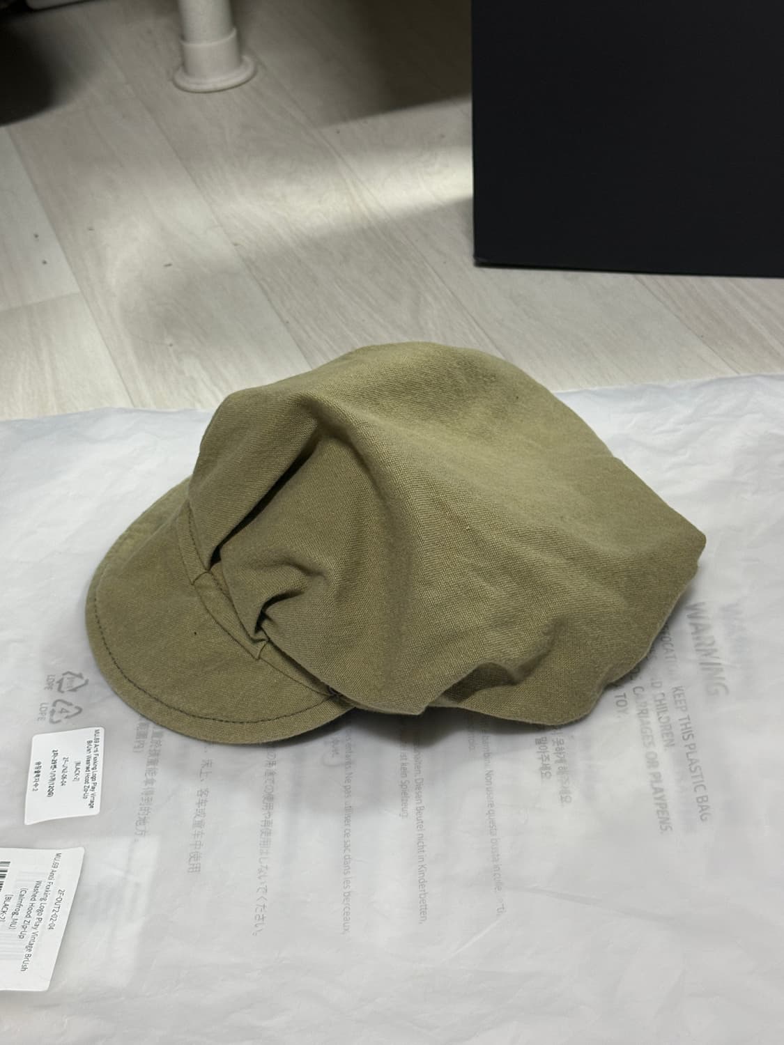 DECHO 빈티지 구제 빵모자 뉴스보이캡 상품이미지2