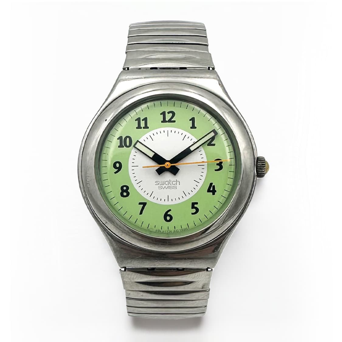 95년판) 빈티지 스와치 메탈 익스팬션 스트랩 Ghiacciolo 상품이미지2