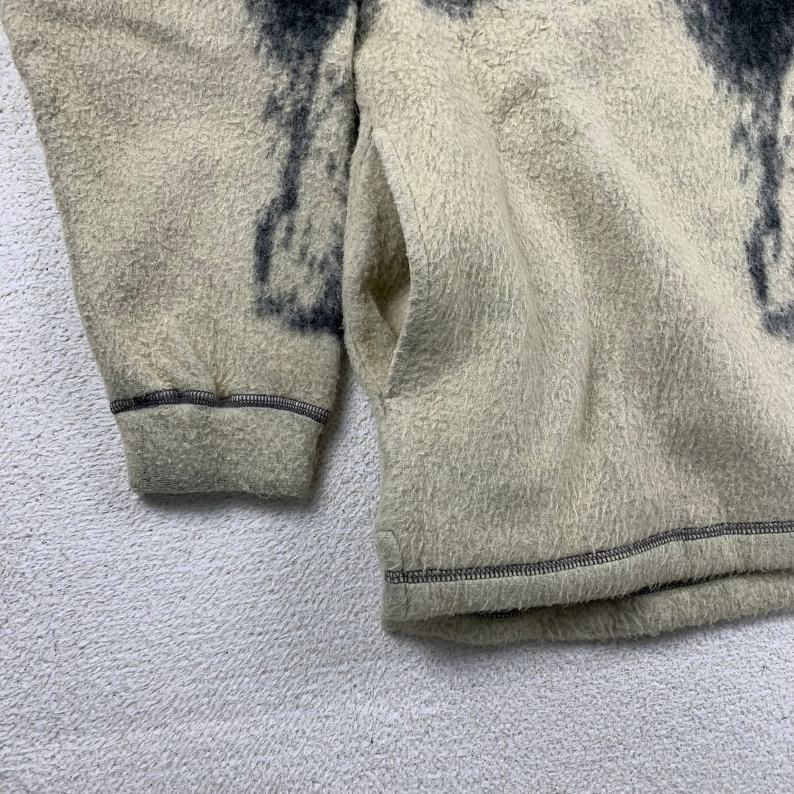 휴고 보스 이태리제 폴라 베어 쿼터집업 울리에스터 니트 상품이미지6