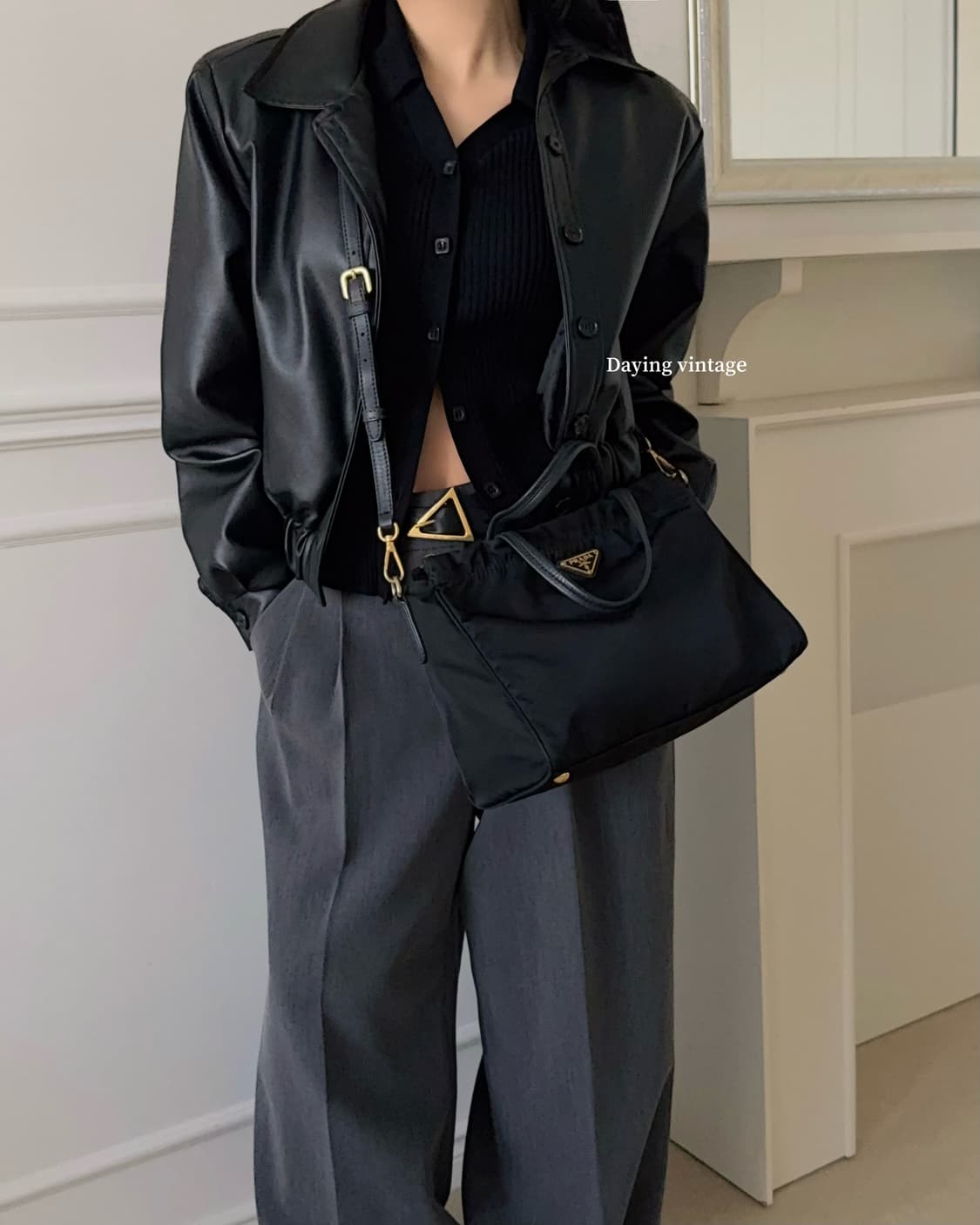 프라다 나일론 토트&크로스백 상품이미지3