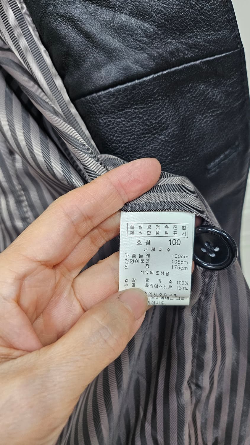 이신우 가죽 블레이저 자켓  상품이미지9