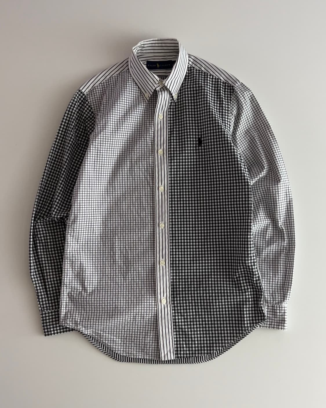 폴로 랄프로렌 믹스패턴 셔츠 XS 상품이미지1