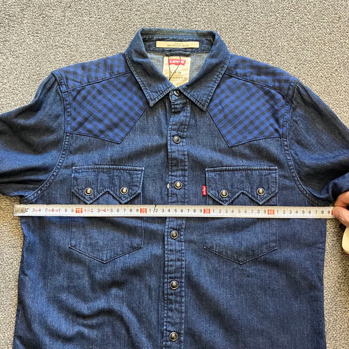 8 리바이스 디테일 데님 청셔츠 상품이미지5