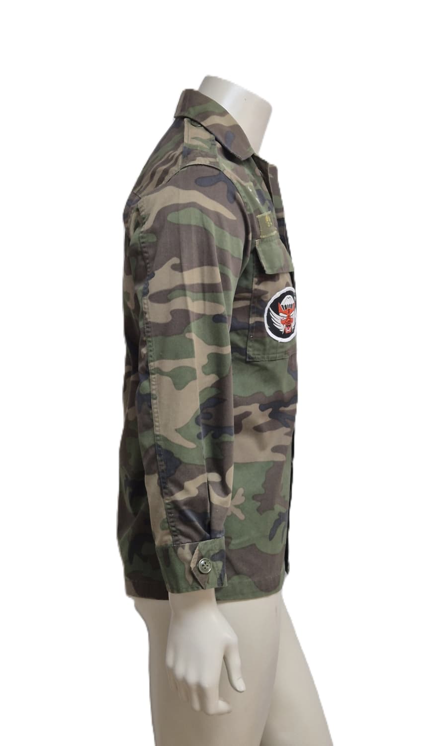 육군 구형 9공수특전여단 중사 초기형 독사복 전투복 상의 자켓 (S) 상품이미지3