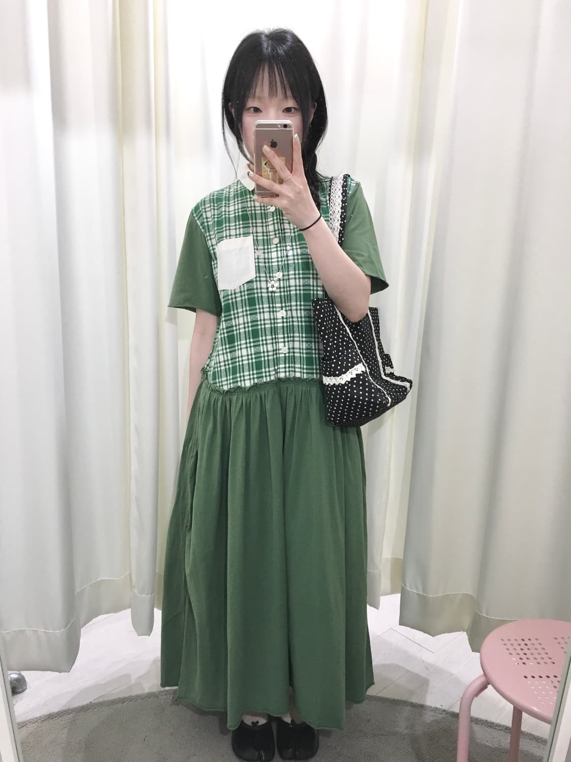 ne net check onepiece 상품이미지2