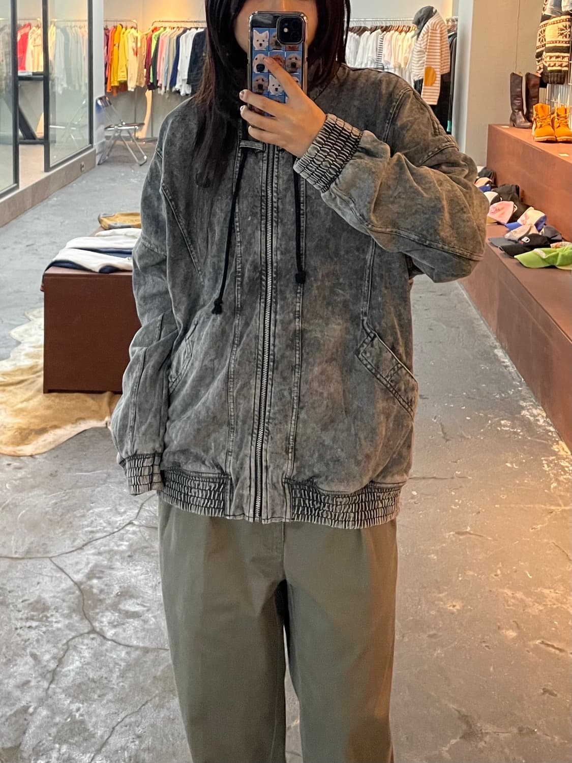 나이키 리이슈 워시드 자켓 H414 상품이미지1