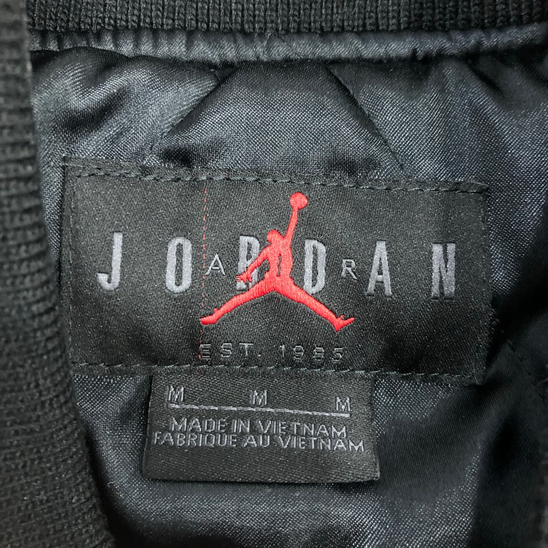 조던 DNA 소가죽 울 레더 바시티 자켓 상품이미지4