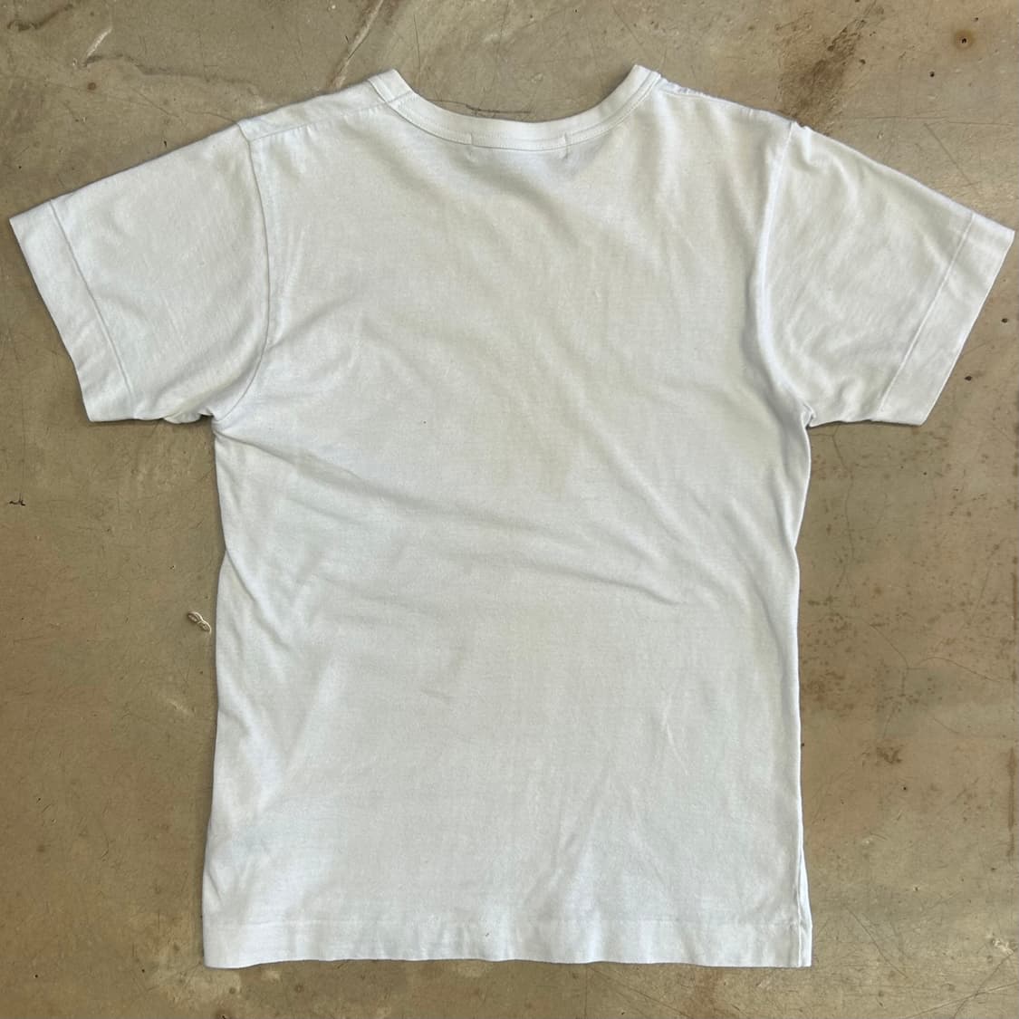 🫶🏻 꼼데가르송 블랙하트와펜 여성용 White 반팔티 🫶🏻 상품이미지3