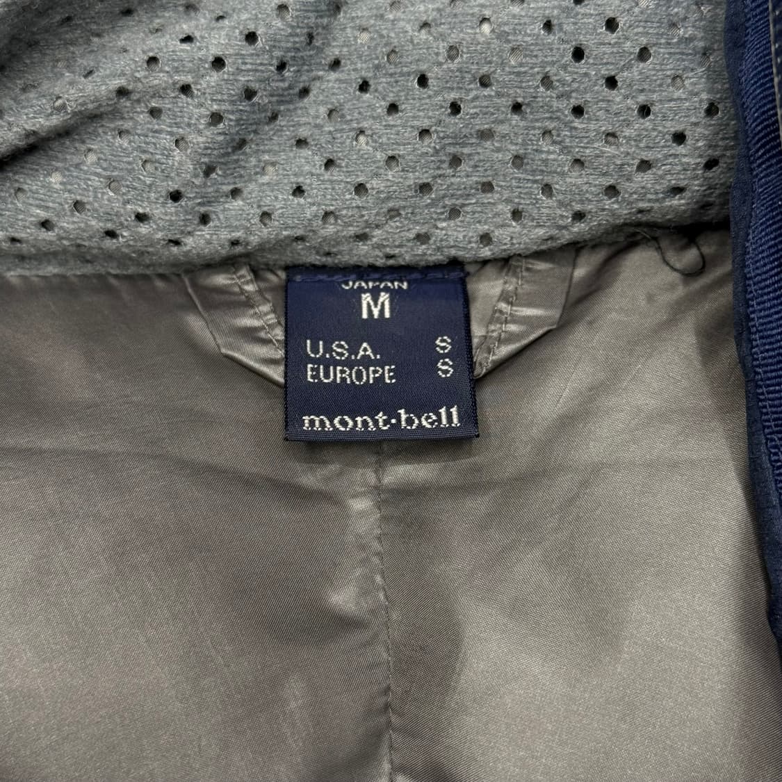 [M] 몽벨 네이비 구스 다운 패딩 상품이미지5