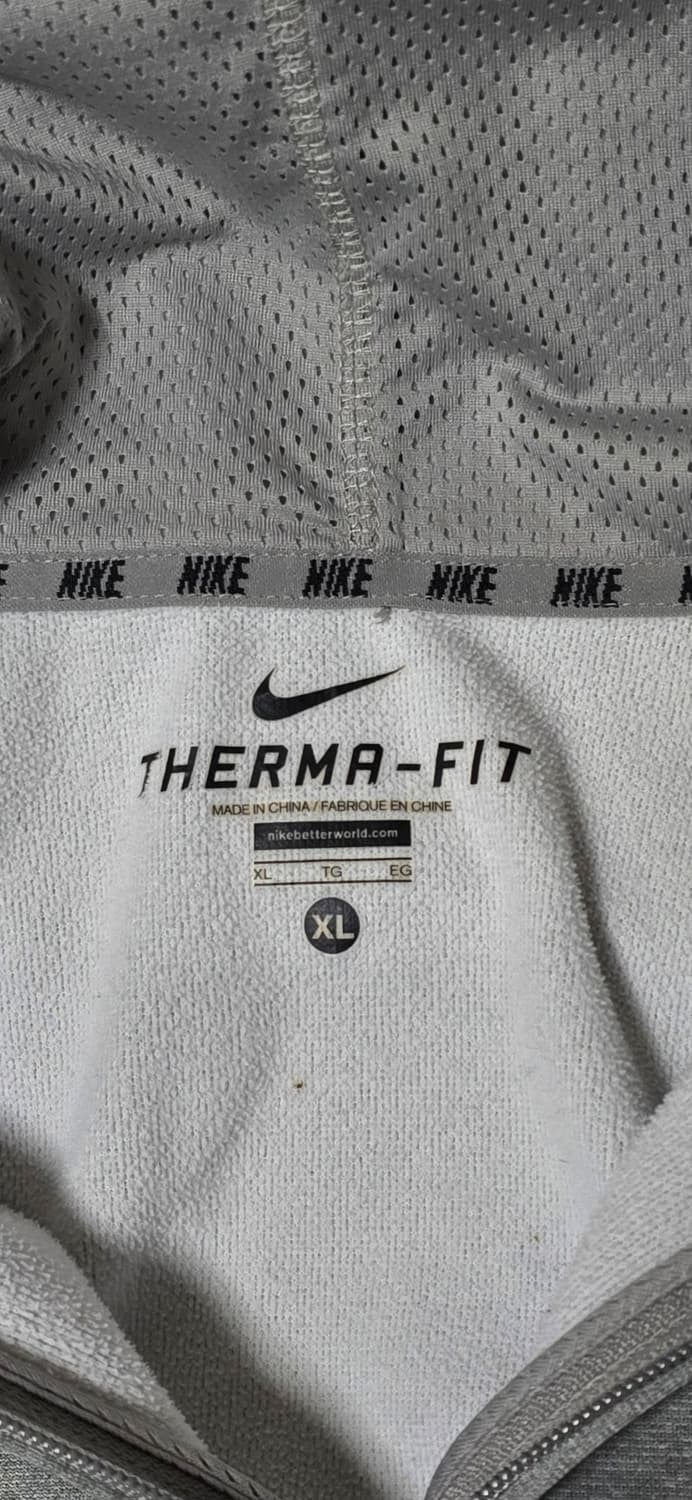 나이키 THERMA-FIT 회색 후드집업 XL 상품이미지3