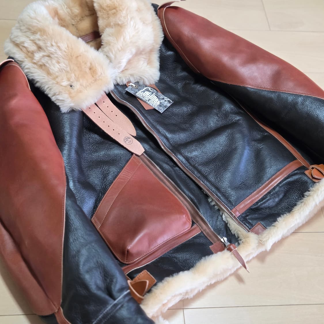 Colimbo 콜림보 B-3 무톤 무스탕 자켓 상품이미지2