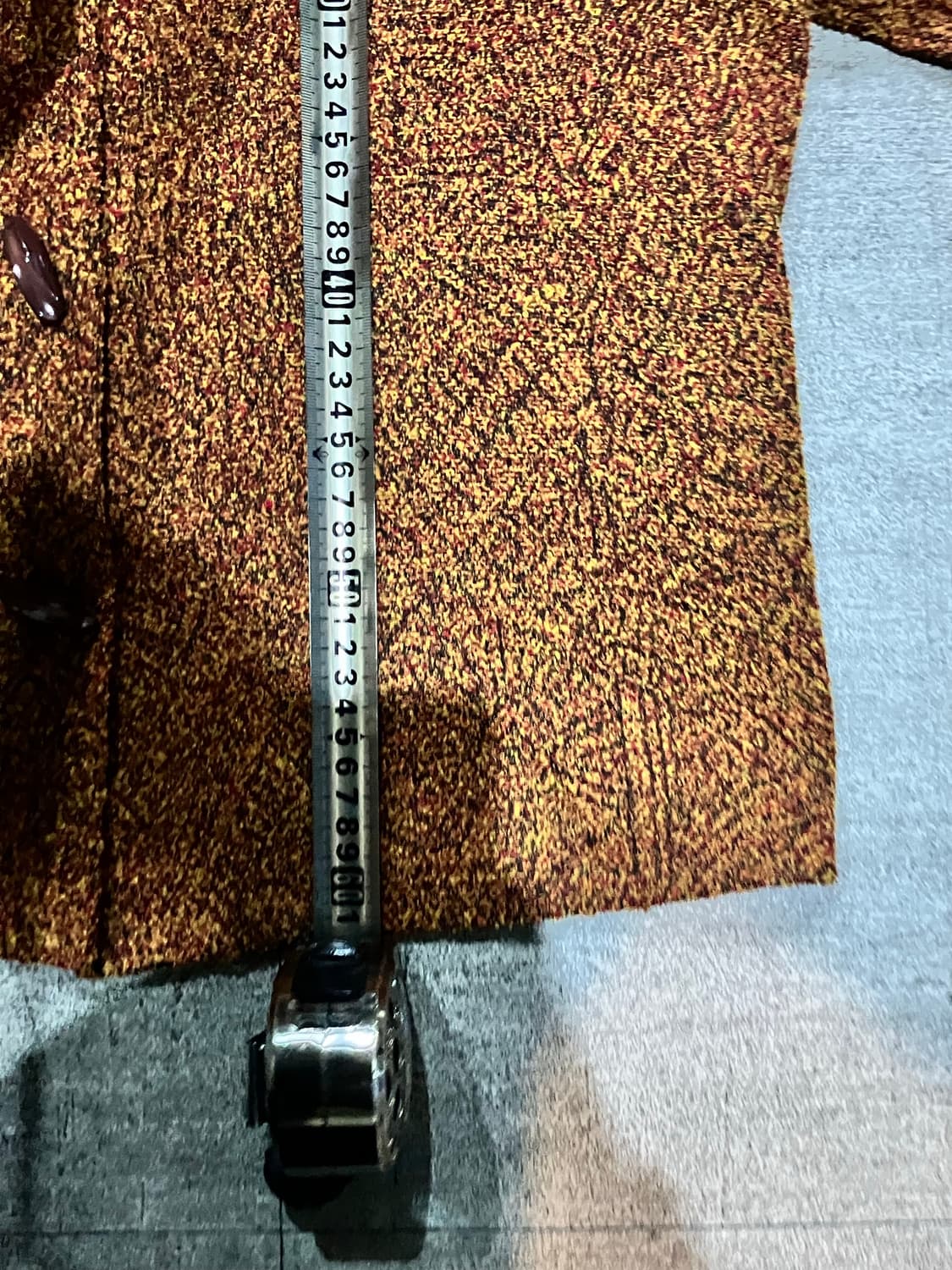 일본빈티지 Gracehouse 하구미모리걸 아메카지 떡볶이 더플가디건 상품이미지3