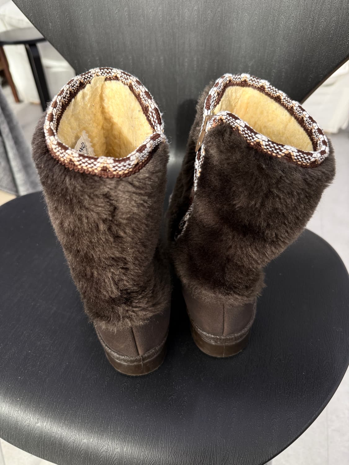 vintage fur boots 상품이미지2