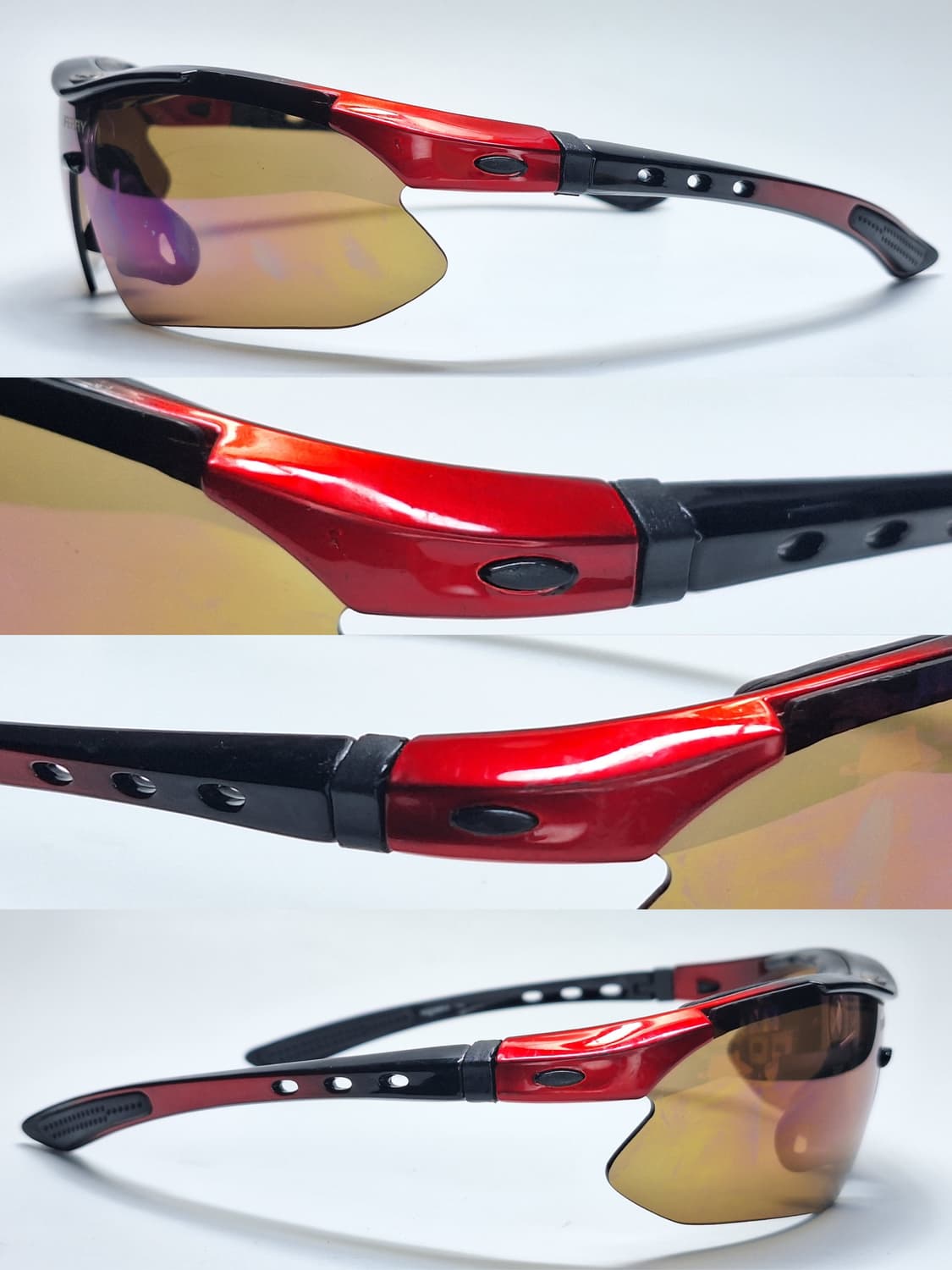 일본 수입 FERRY 스포츠 랩어라운드 선글라스/러닝 낚시 골프 사이클  상품이미지5