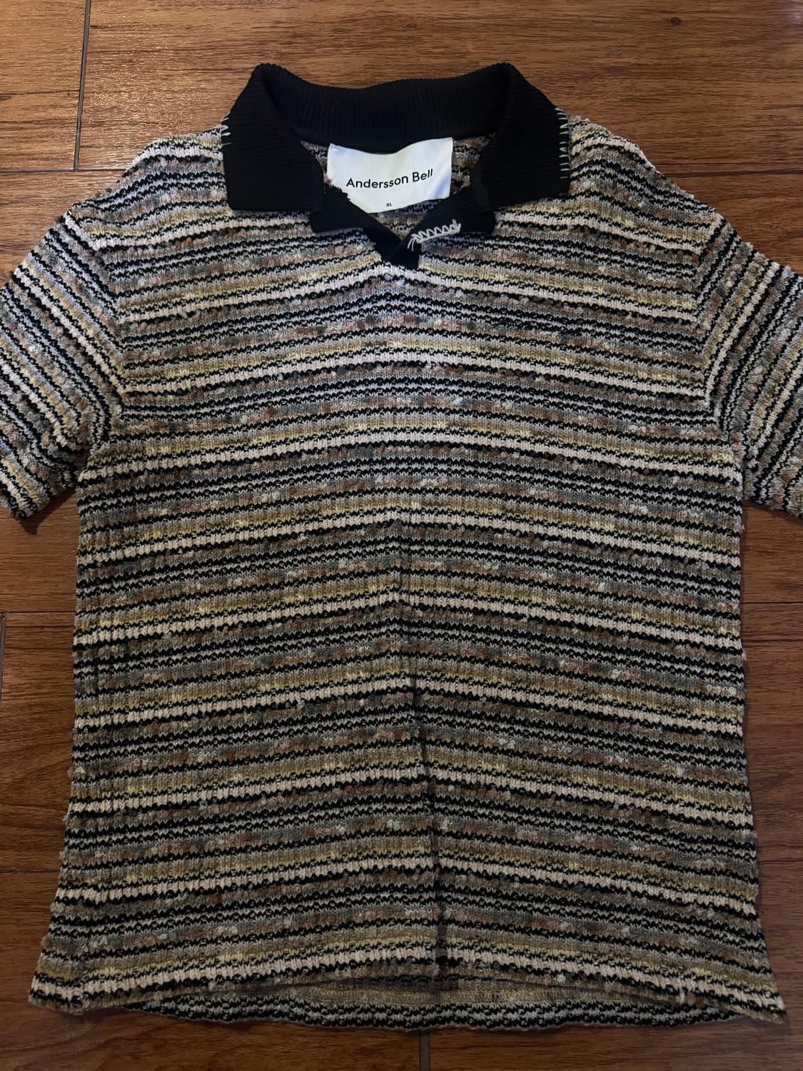 앤더슨벨 니트 카라티 반팔 XL 상품이미지1