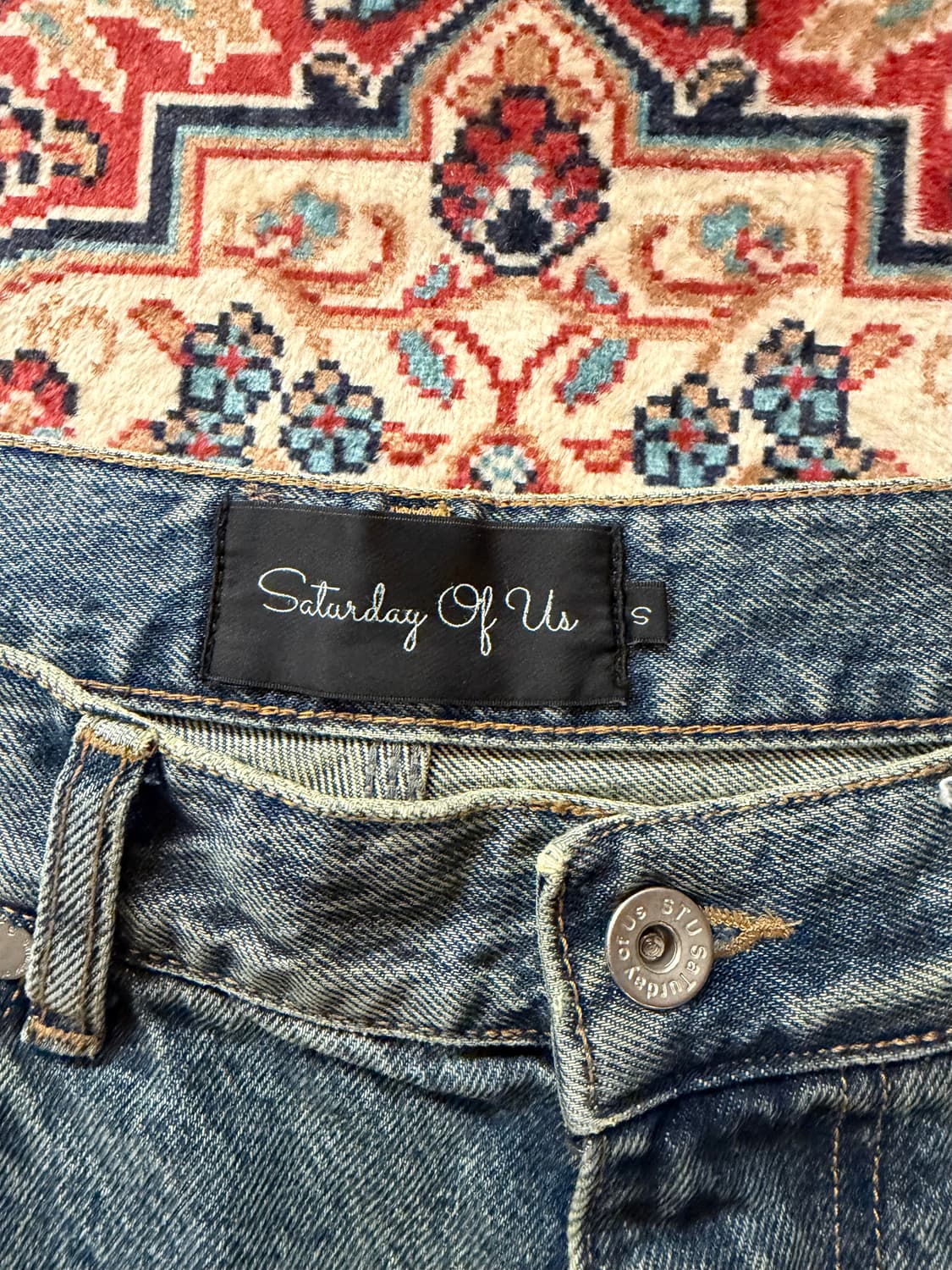 Stu 벌룬 데님팬츠 상품이미지5