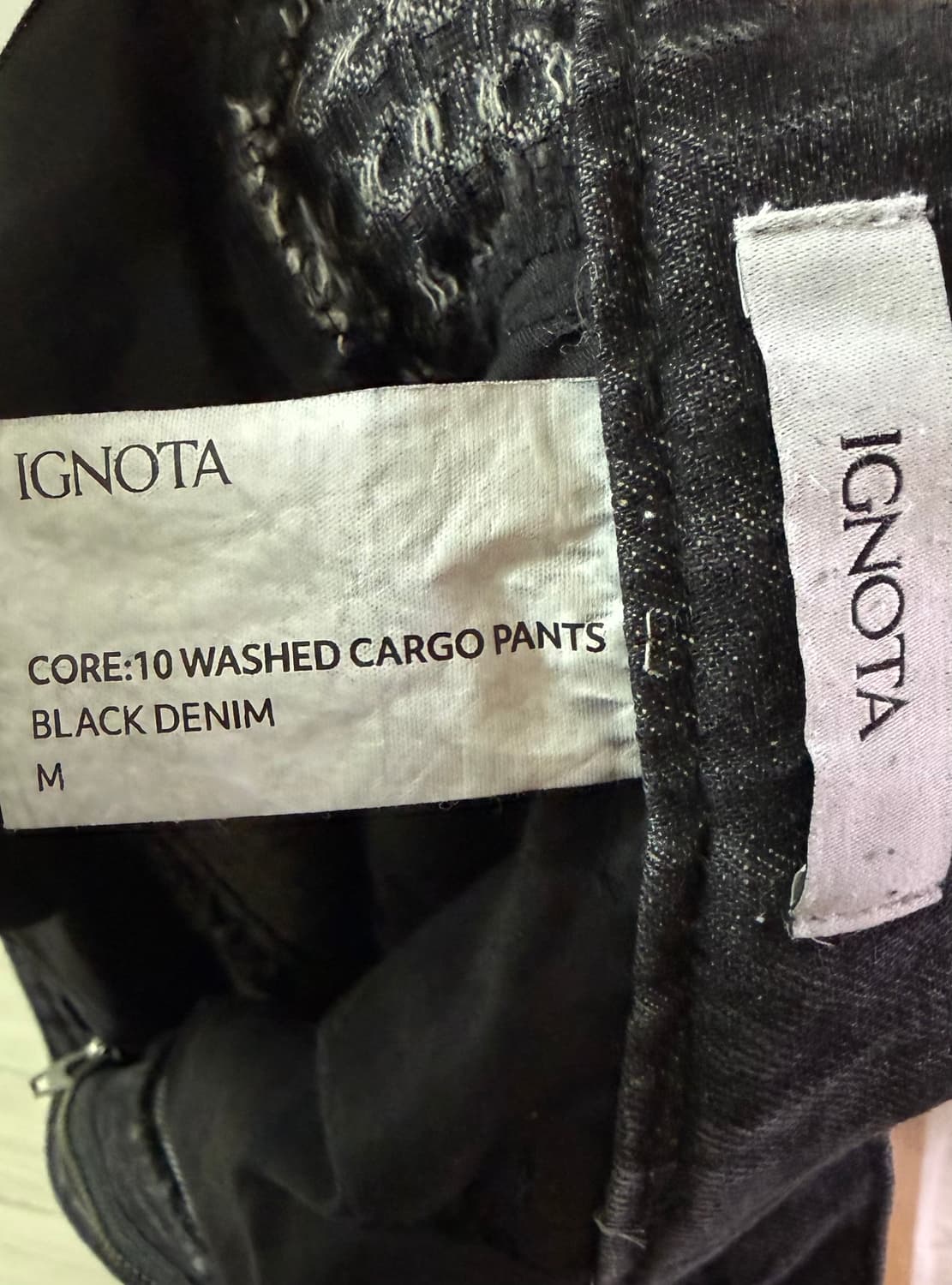 Ignota CORE:10 WASHED CARGO PANTS 상품이미지3
