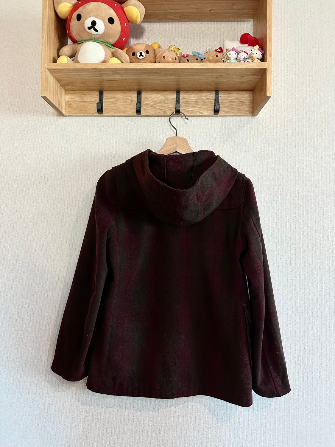 jpn 하구미 스즈코 모리걸 히피 갸루 괴짜 코트 패딩 등 아우터세일 상품이미지5