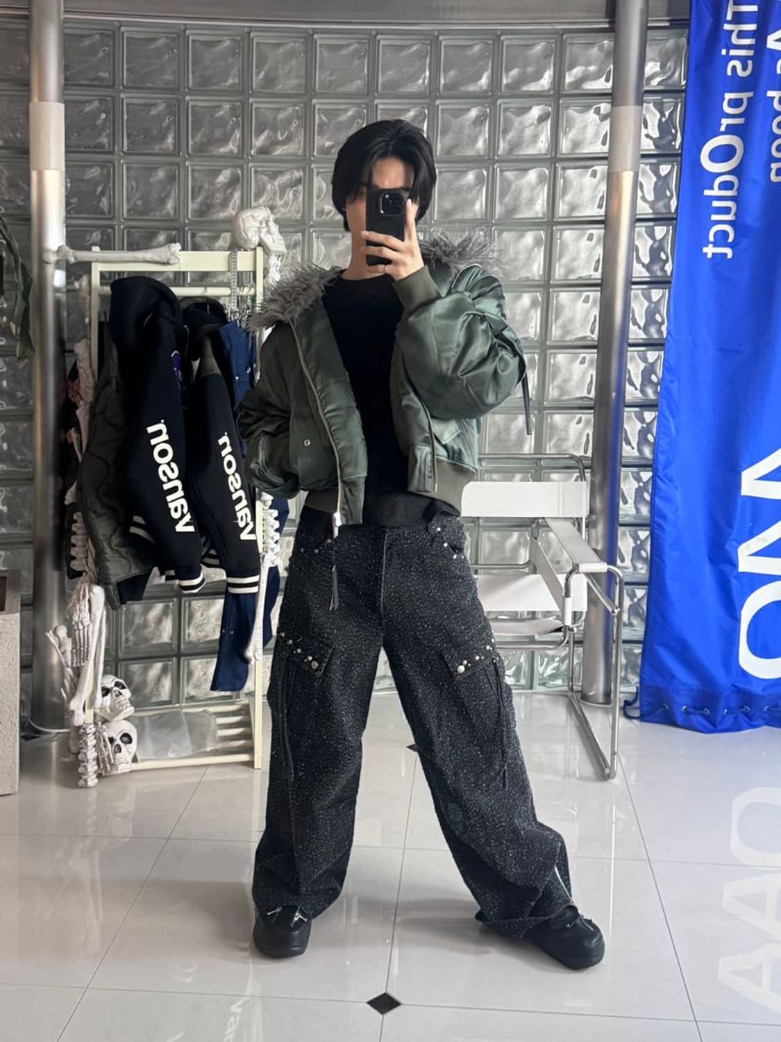 MIX BLOUSON N2B×MA-1 믹스 블루종 상품이미지1