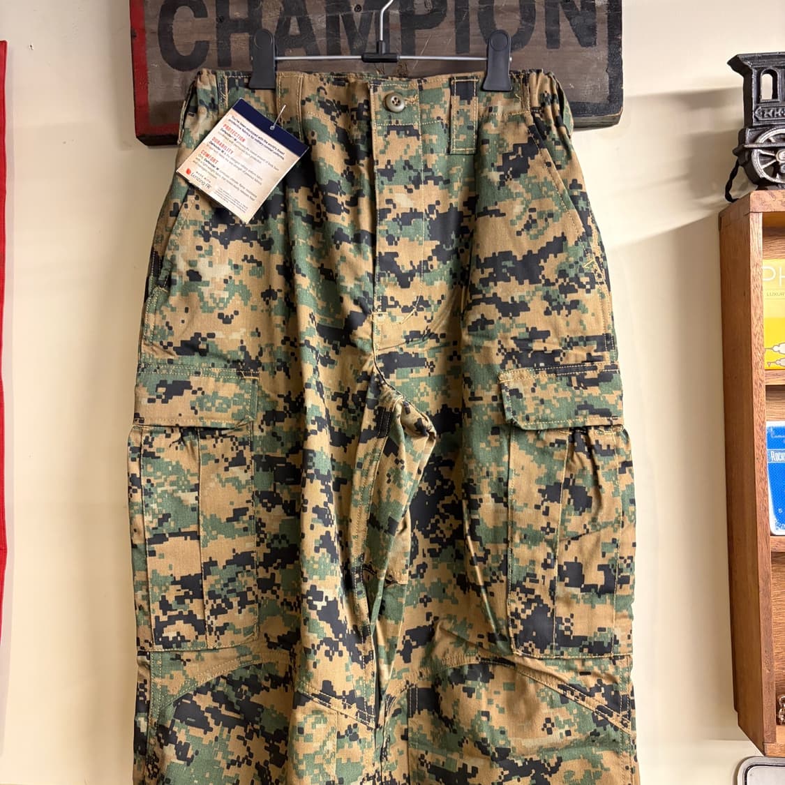 미해병대 오리지널 USMC MARPAT 전투복 팬츠 S-L 데드스탁 상품이미지2