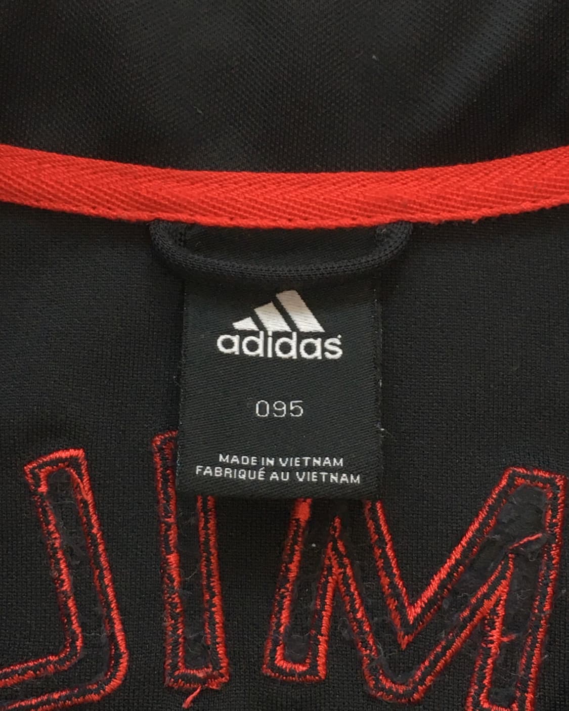 Adidas 아디다스 블랙-레드 AC밀란 트랙탑 상품이미지8