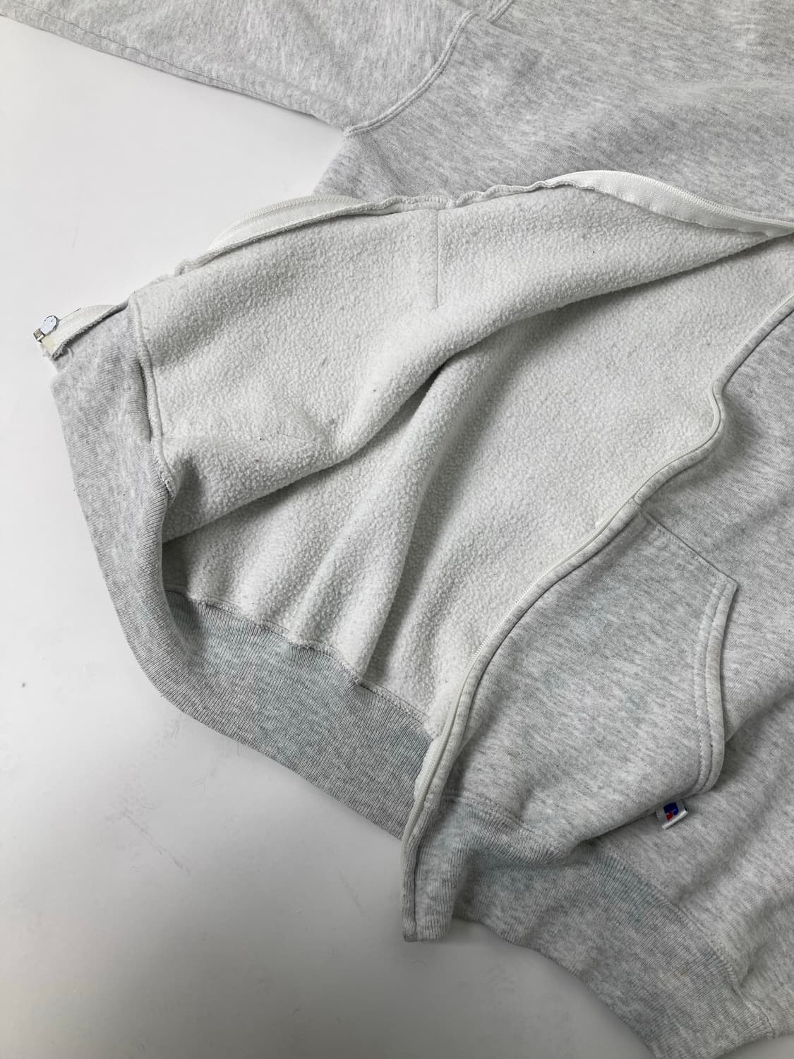 90s Russell zip up Hoodie 상품이미지8