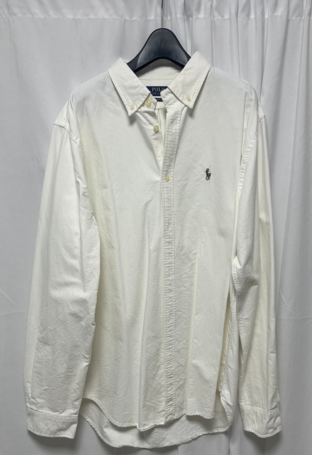 no.171 폴로 랄프로렌 옥스포드 화이트셔츠 xxl 상태굿 상품이미지1