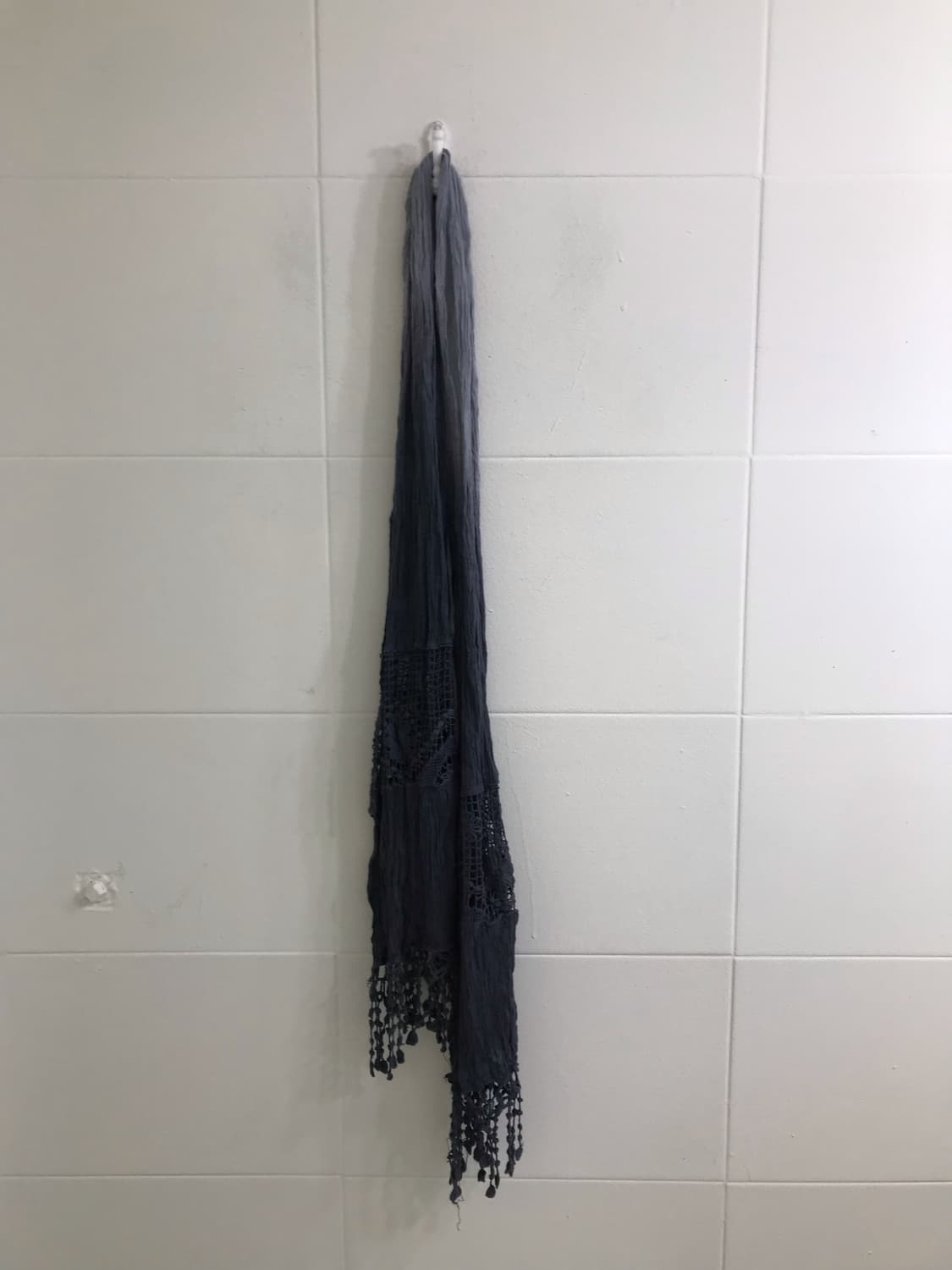 네이비 플라워패턴 체크 도트 하구미 오프숄더 모리걸 코디세트 상품이미지8