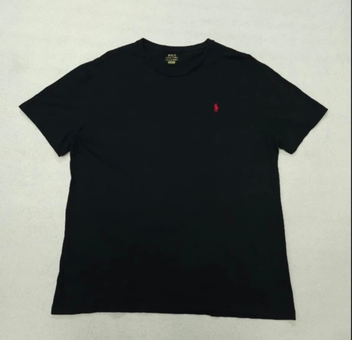 폴로 랄프로렌 블랙 티셔츠 XL 상품이미지1