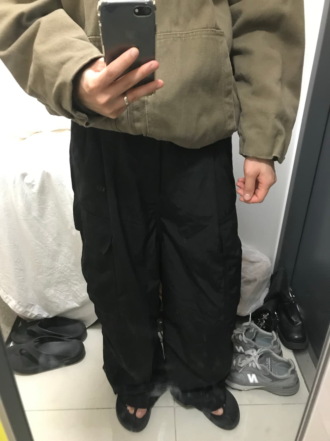 빈티지 JAVA 나일론 카코팬츠 상품이미지4