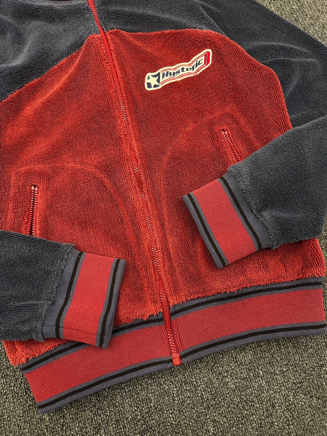 히스테릭 글래머 HG 팀 로고 트랙 집업 자켓 상품이미지4