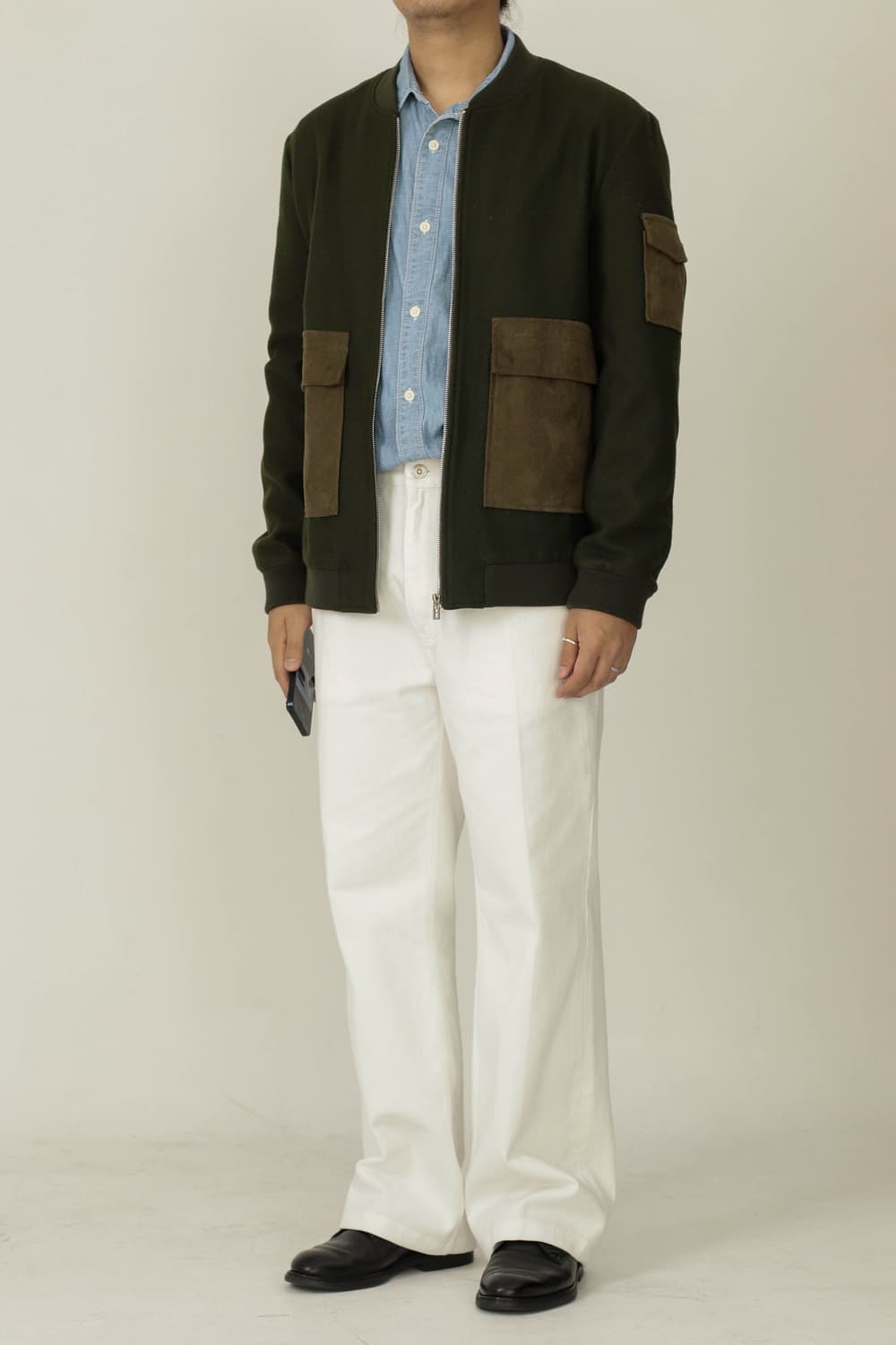 지방시 울 봄버 자켓 (XL) 상품이미지2