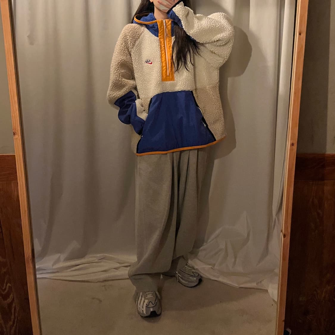 나이키 헤리티지 후드 하프집업 상품이미지4