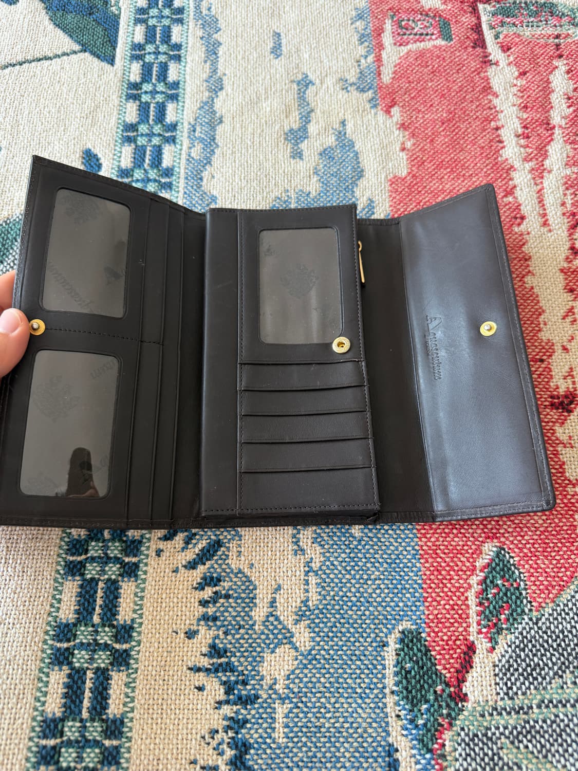 아쿠아스큐텀(Aquascutum) 체크 장지갑 상품이미지6